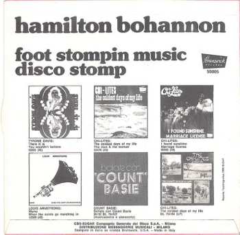 SP Hamilton Bohannon: Foot Stompin Music / Disco Stomp 587665