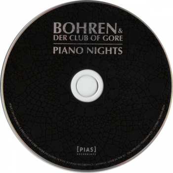 CD Bohren & Der Club Of Gore: Piano Nights 291248