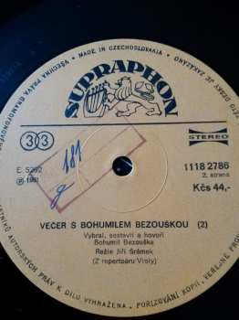 LP Bohumil Bezouška: Večer S Bohumilem Bezouškou 2 43884