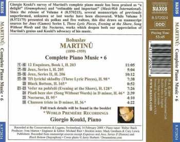 CD Bohuslav Martinů: Esquisses • Jeux • Lyric Pieces 246210