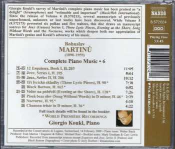 CD Bohuslav Martinů: Esquisses • Jeux • Lyric Pieces 246210