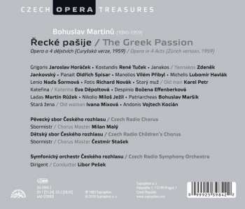 2CD Bohuslav Martinů: Řecké Pašije = The Greek Passion 29771