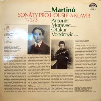 LP Bohuslav Martinů: Sonáty Pro Housle A Klavír 1/2/3 612952