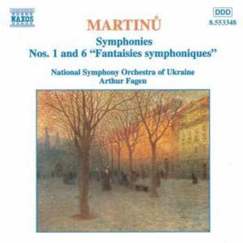 CD Bohuslav Martinů: Symphonies Nos. 1 And 6 "Fantaisies Symphoniques" 571799