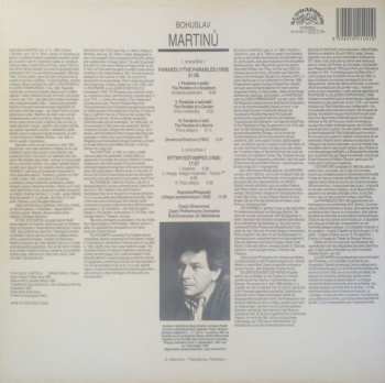 LP Bohuslav Martinů: The Parables / La Rhapsodie / Les Estampes • Overture 592062