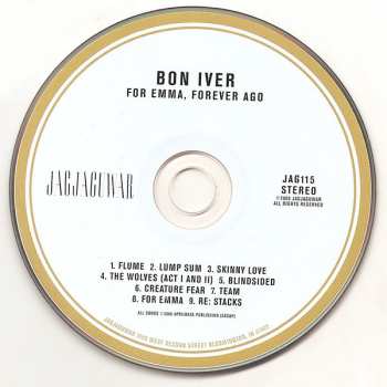 CD Bon Iver: For Emma, Forever Ago 390476