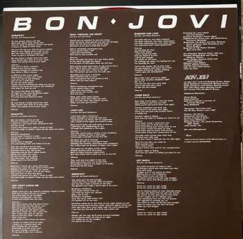 LP Bon Jovi: Bon Jovi CLR | LTD 611745