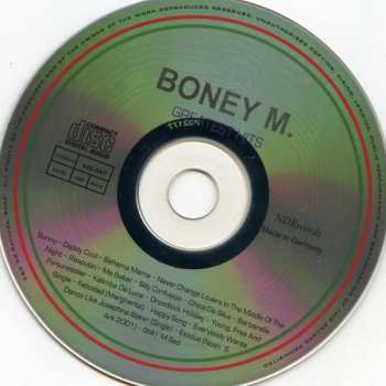 2CD Boney M.: Greatest Hits 655609