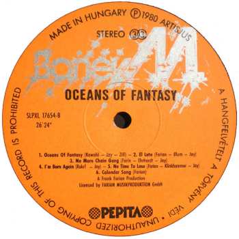 LP Boney M.: Oceans Of Fantasy 450472