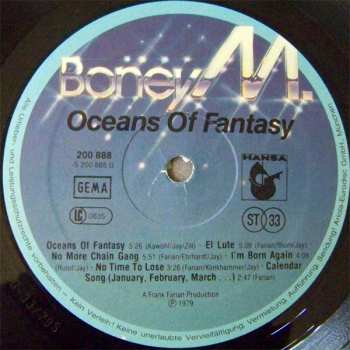 LP Boney M.: Oceans Of Fantasy (OBŘÍ ROZKLÁDACÍ OBAL) 70381