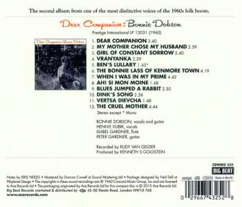 CD Bonnie Dobson: Dear Companion 232712