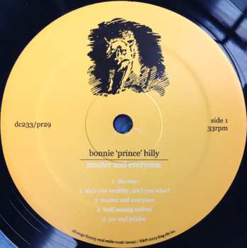 LP Bonnie "Prince" Billy: Master And Everyone 589904