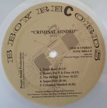 LP Boogie Down Productions: Criminal Minded CLR 597636