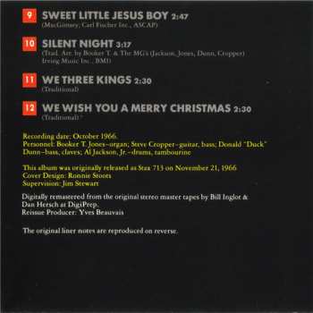 CD Booker T & The MG's: In The Christmas Spirit 632631