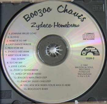 CD Boozoo Chavis: Zydeco Homebrew 321719