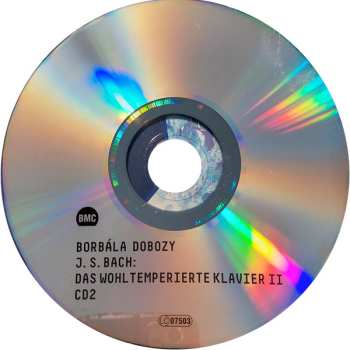 2CD Borbála Dobozy: Das Wohltemperierte Klavier II 557076