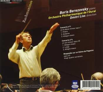 CD Boris Berezovsky: Concertos Pour Piano 1 & 4 553850