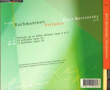 CD Boris Berezovsky: Préludes 557502