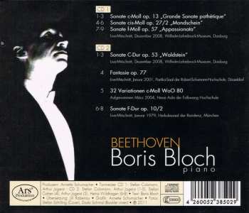 2CD Boris Bloch: Piano Works Vol. 2 – Beethoven 588796