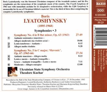 CD National Symphony Orchestra Of Ukraine: Symphonies Nos. 4 And 5 294974