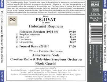 CD Boris Pigovat: Holocaust Requiem / Poem of Dawn 570093