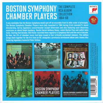 10CD/Box Set Boston Symphony Chamber Players: The Complete RCA Album Collection 1964-68 431620