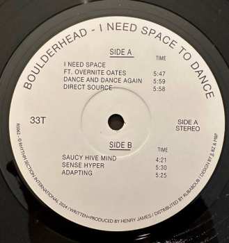 LP Boulderhead: I Need A Space To Dance 604076