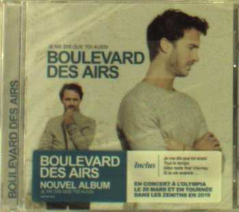 CD Boulevard Des Airs: Je Me Dis Que Toi Aussi 307974