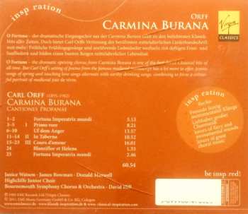 CD Carl Orff: Carmina Burana 259004