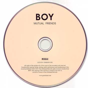 2CD BOY: Mutual Friends LTD 289985