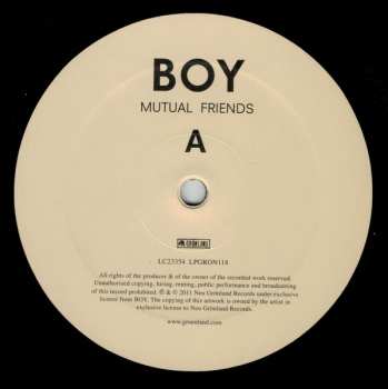 LP/CD BOY: Mutual Friends 77903