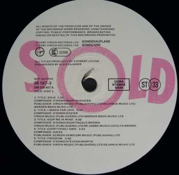 LP Boy George: Sold 585630