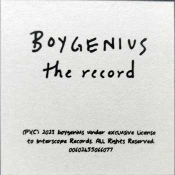 LP Boygenius: The Record  CLR | LTD 516460