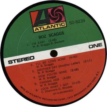 LP Boz Scaggs: Boz Scaggs 613423