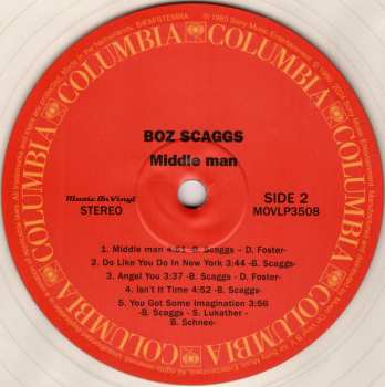 LP Boz Scaggs: Middle Man CLR | LTD 607210