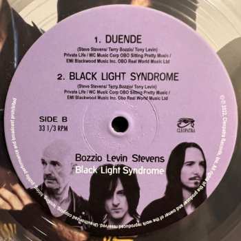 2LP Bozzio Levin Stevens: Black Light Syndrome CLR 552204