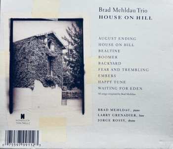 CD Brad Mehldau Trio: House On Hill 649190