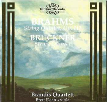 Album Johannes Brahms: String Quintet In G Major Op 111 / String Quintet In F Major