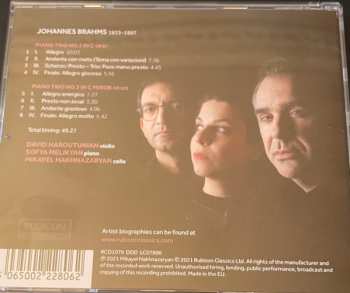 CD Johannes Brahms: Piano Trios 2 & 3 563796