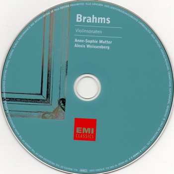 CD Johannes Brahms: Violinsonaten 618732