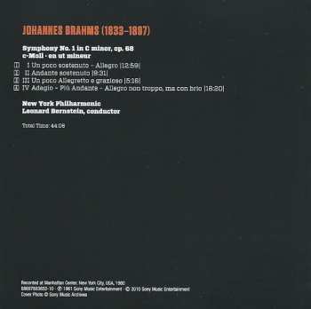 CD Johannes Brahms: Symphony No. 1 In C Minor 596238