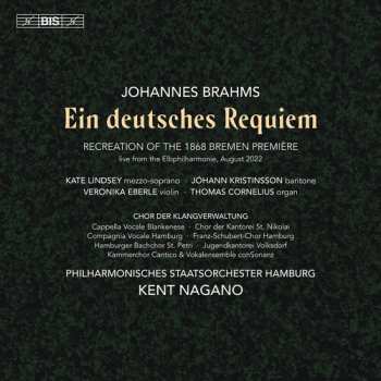 Album Brahms / Lindsey / Kristinsson: Ein Deutsches Requiem