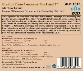 2CD Johannes Brahms: Piano Concerto 1 In D Minor; Piano Concerto 2 In B Flat 588247