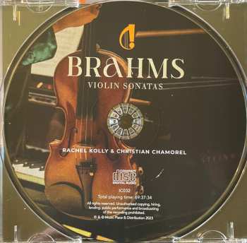 CD Johannes Brahms: Violin Sonatas 618053