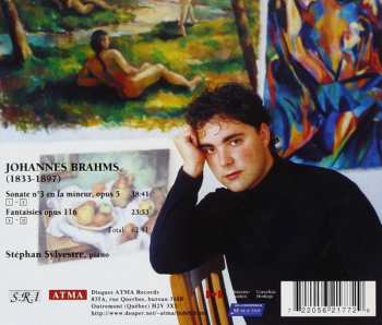 CD Johannes Brahms: Sonata No. 3; Fantaisies, Op. 116 659207