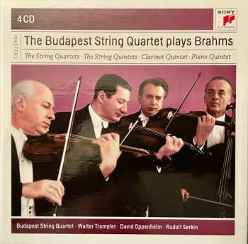 Album Johannes Brahms: The Budapest Quartet Plays Brahms