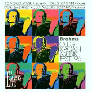 CD Johannes Brahms: Oleg Kagan Musik Fest' 96 591792