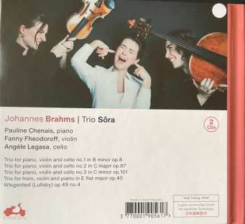 2CD Johannes Brahms: The Piano Trios 634234