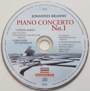 2CD Johannes Brahms: The Piano Concertos 421789