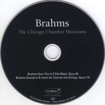 CD Johannes Brahms: Brahms 545786